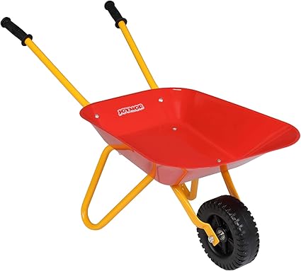 Amazon Co Jp Joymor キッズ 手押し車 メタル ゴム製ハンドグリップ付き アウトドア キッズ おもちゃ 手押し車 砂 土 雪 レッド おもちゃ