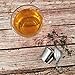 Chefast Tea Infuser for Loose Tea Set of Single and Large Infusers & Scoop with Bag Clip - Reusable Tea Strainers & Steeper, Diffusers for Brew, Tea, Spices & Seasonings. Satisfaction Guarantee