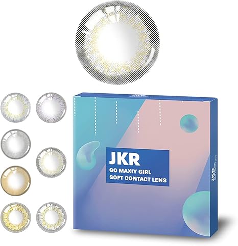 Amazon Go Maxiy Girlー 度あり 度なし秋全7色 10枚入 コスプレ ハーフ目 フチなし 高発色カラコン 0 冬 Go Maxiy Girl ソフトコンタクトレンズ