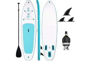 FunWater Stand Up Paddle Board Ultra-Light Inflatable Paddleboard with ISUP Accessories for Adults & Youth of All Skill Levels