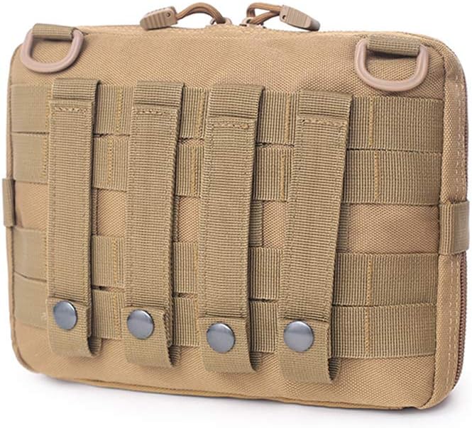 FONREST Tactical Molle Storage Bag, Military Combat Attachment Admin Pouch for Backpack Vest Airsoft Shooting Utility Gadget Gear Tool Bag