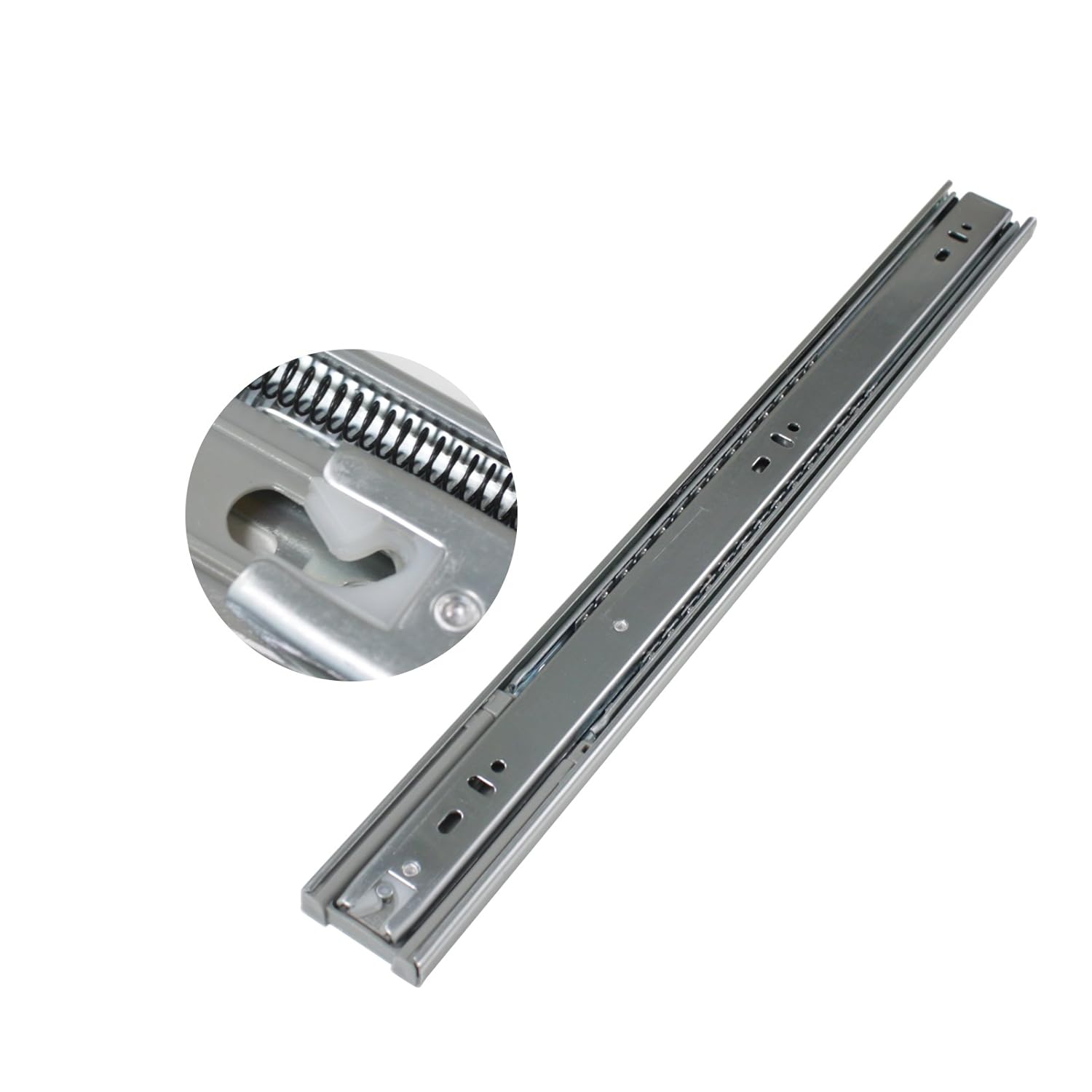 1Pair Gobrico 12Inch Soft Close Full Extension Ball Bearing Rear Mount