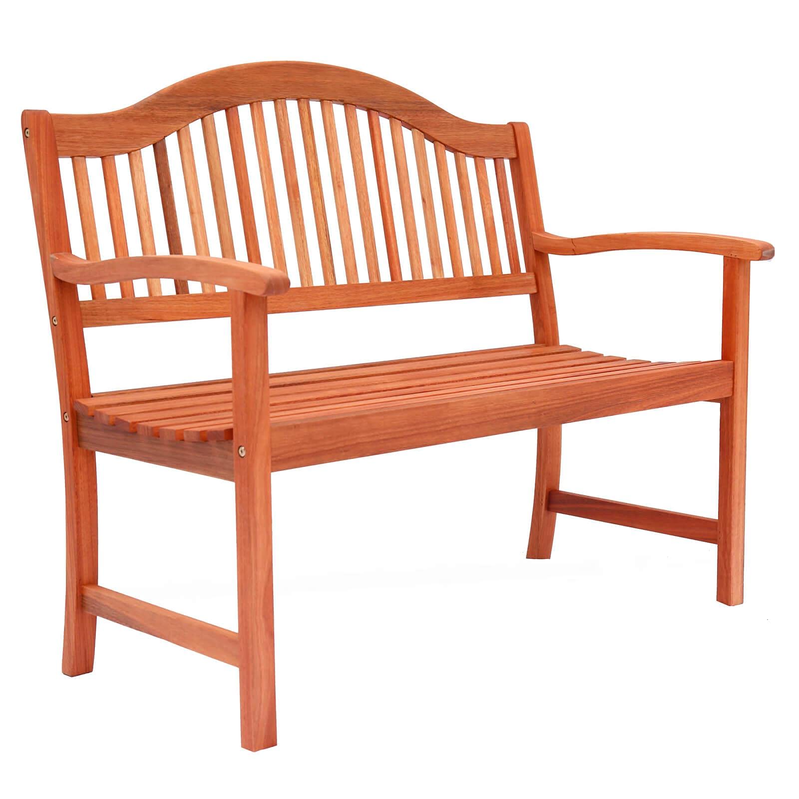 Azuma Highgrove 2 Seat Wooden Bench