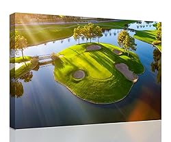 chenchenArt Arizona Golg Hole Wall Art Picture Golf
