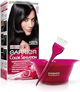 Garnier Color Sensation 3 Pack Permanent Hair Dye Ultra Black 1.0 view 3