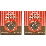 Trader Joes Candy Cane Joe Joes Sandwich Cookies (Pack of 2) Limited Edition for the Holidays