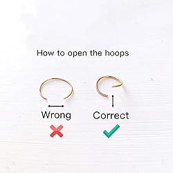 7mm Small Sterling Silver Cartilage Nose Hoop