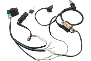 GREESP Lifan YX Complete Kick Starter Engine Wiring Wire Harness Loom CDI Coil Kit for 50cc 110cc 125cc 140cc 150cc Pit Dirt Trail Pro Bike