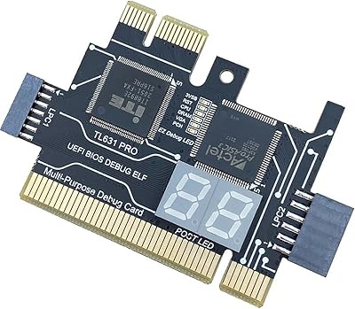 Bcowtte TL631 Pro Desktop Motherboard Analyzer Tester PCI-E Mini PCI-E