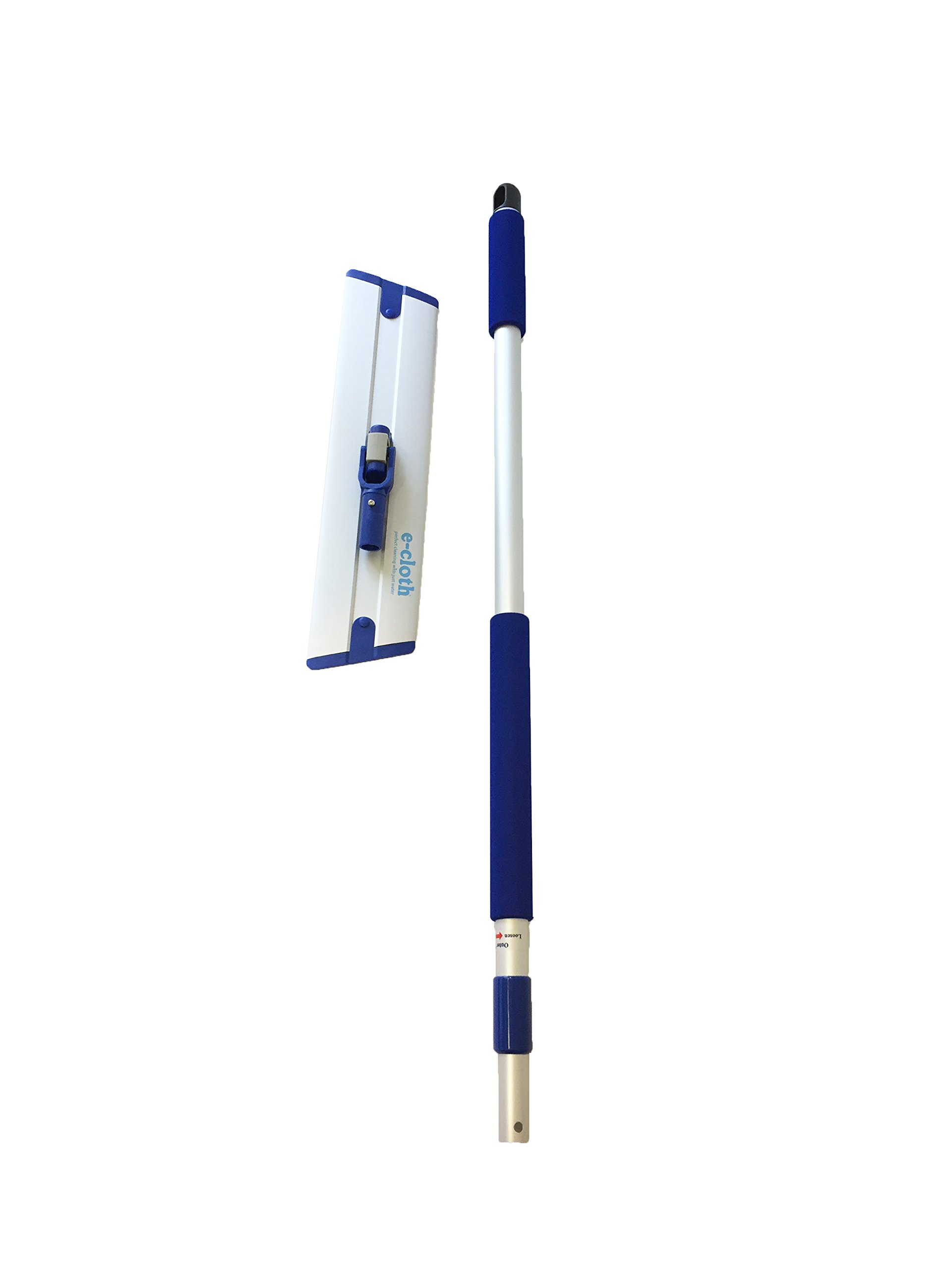 E-Cloth Mops & Mop Heads, Blue, White, Extends 100cm to 150cm, Box of 5