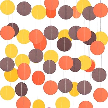 Amazon Com Threemart Thanksgiving Decoration Yellow Orange Brown
