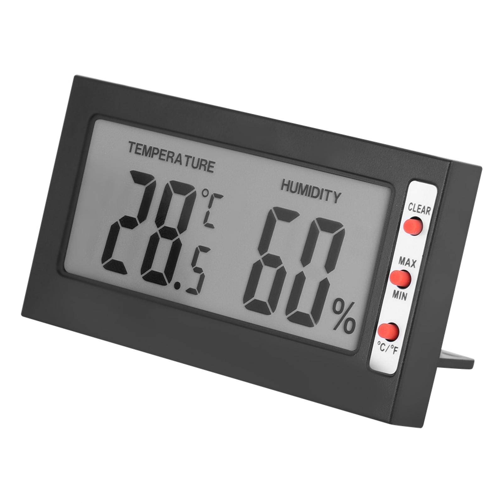 Portable Digital LCD Thermometer Hygrometer,0~50 (0~122) Household Thermometer,10RH99RH Barometer Thermometer Hygrometer,High Precision Temperature Humidity Meter