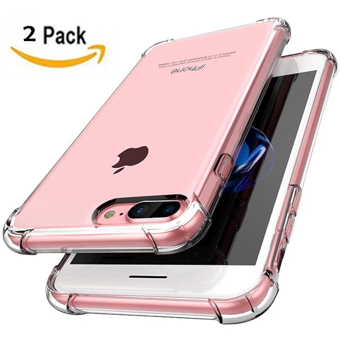 iPhone 8 Case, iPhone 7 Case Shockproof Flexible TPU Bumper