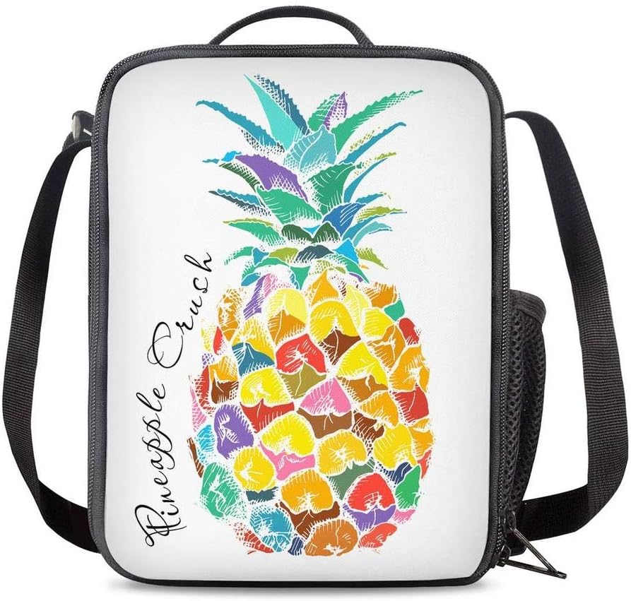 pineapple lunch tote