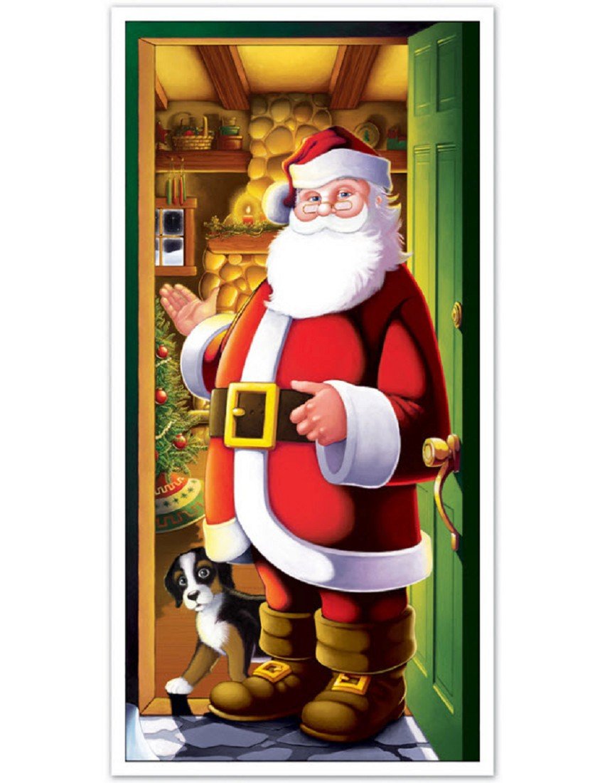 Beistle 20012 Santa Door Cover