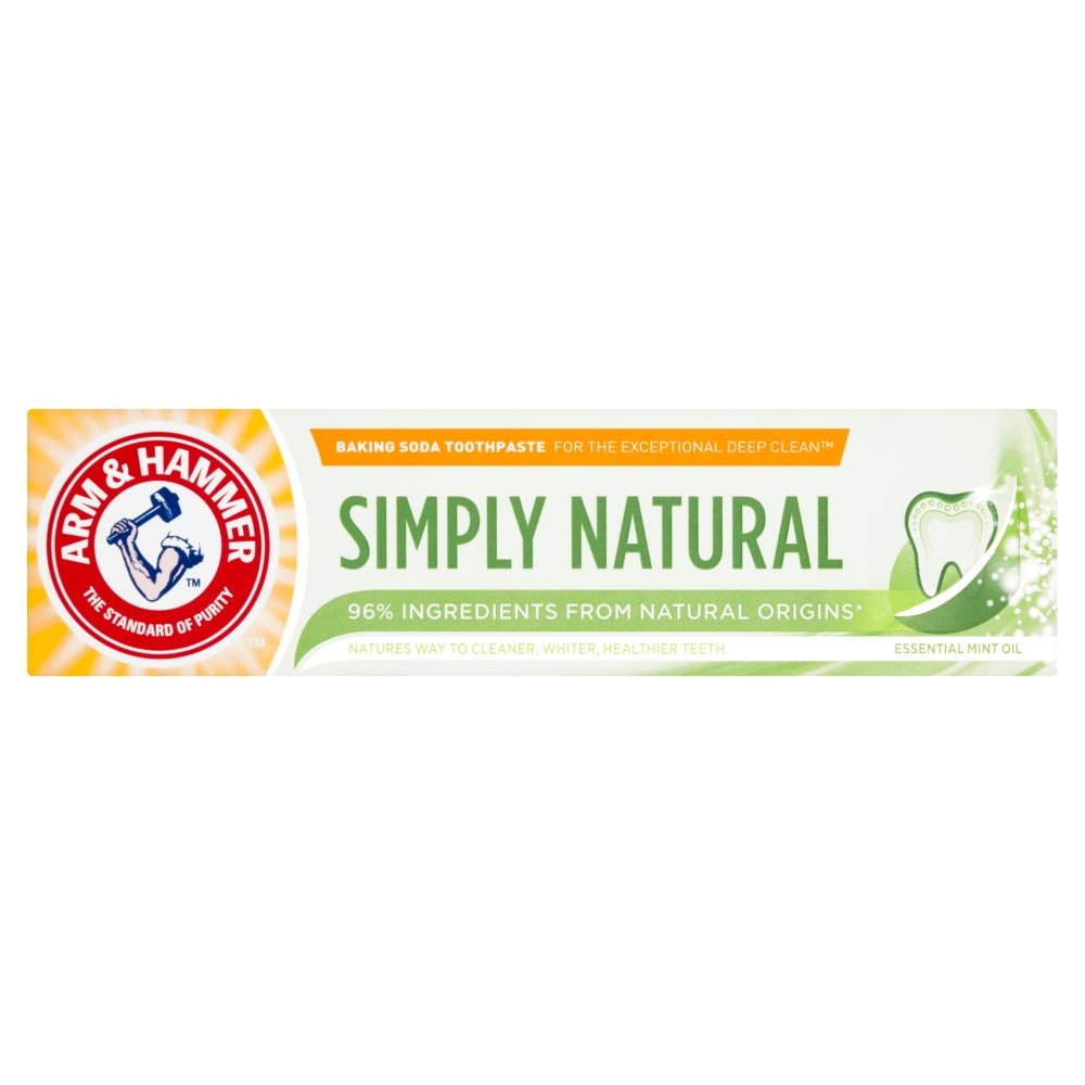 Arm & HammerSimply Natural Baking Soda Toothpaste, 75 ml