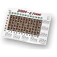 Dobro G Tuning Resonator Guitar Fretboard Note & Rolls Chart - Beginners & Intermediate Instructional Easy Poster Chords 11x17 | A New Song Music