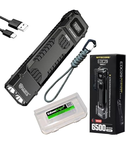 Nitecore EDC35 High Power 5000 lumens NiteLab UHi 40 Max LED