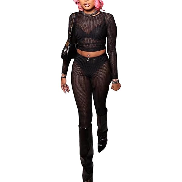 WOMENS 2 PIECE Pants Outfits Long Sleeve