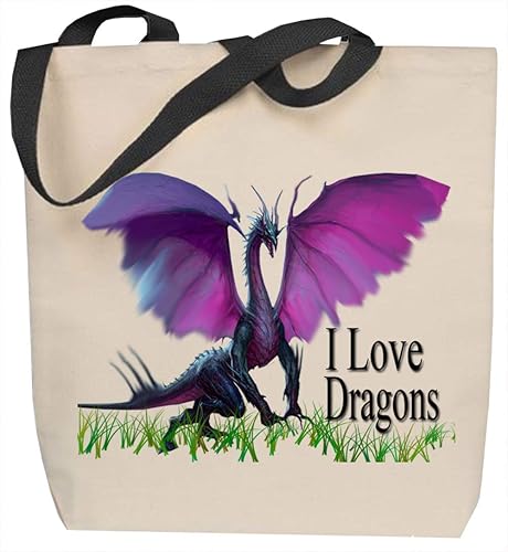 dragon tote bag