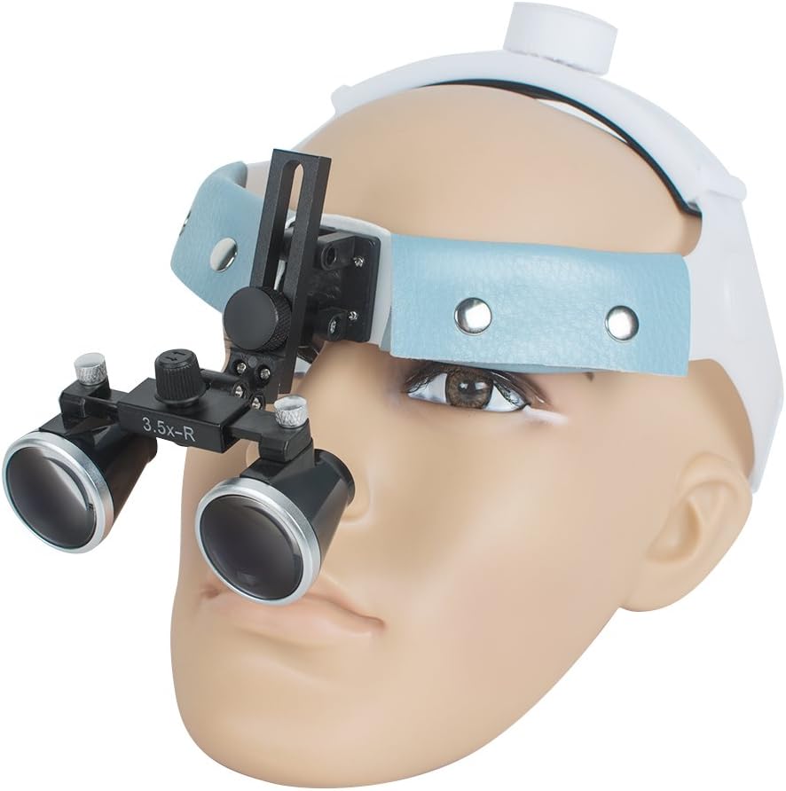 Dental Surgical Loupes Optical Glass Loupe 3.5XR Dentist Goggles