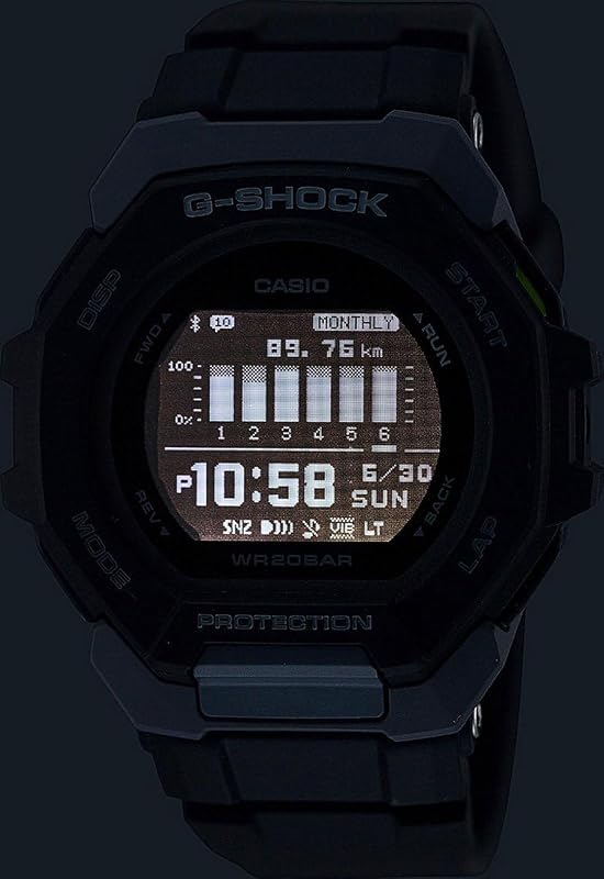 Montre Digital Quartz pour Hommes G-Shock G-Squad