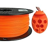 CC3D MAX PLA Filament Flame Orange 1.75 mm 1KG 3D Printer Filament 2.2LBS Spool 3D Printing Material Pro Plus + Filament Flame Orange Color