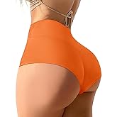 Women's High Waist Yoga Booty Shorts Workout Spandex Dance Hot Pants Butt Lifting Leggings Rave Outfits