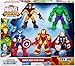 Playskool Heroes, Marvel Super Hero Adventures, Super Hero Team Pack [Wolverine, Hulk, Captain America, Iron Man, and Thor]