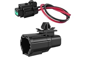 GUZIKO Ambient Air Temperature Sensor with Pigtail Harness Fit for Nissan Altima GT-R Maxima Rogue Infiniti QX50 QX60 Q50 QX60 M35 M45 FX35 FX45 Replace 27722-3VA0A, 1 Set