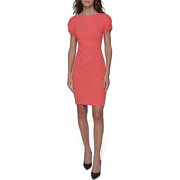 KARL LAGERFELD Paris Womens Dresses Dress,Bloom Pink,16 at Amazon Women's  Clothing store