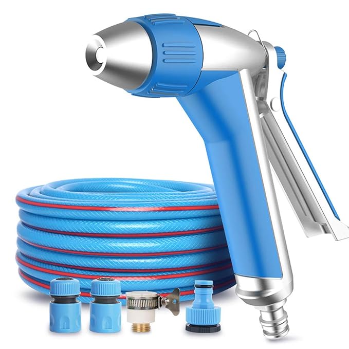 YTBLF Hochdruck-Sprinkler-Wasserpistole, Autowaschwasser-Wasserpistole PVC-Sprinkler-Sprinkler, Haushaltsbewässerung Spülwass