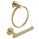 WINCASE Gold Toilet Paper Holder Towel