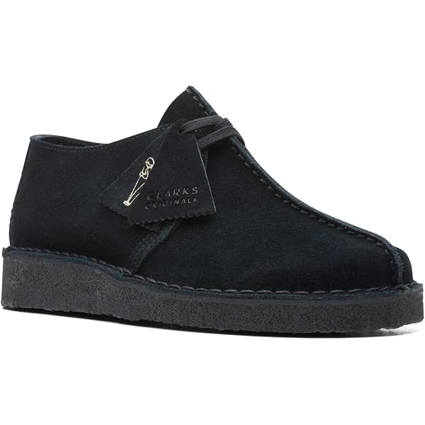 Amazon.com | Clarks Wallabee 2 Black Suede 6.5 B (M) | Oxfords