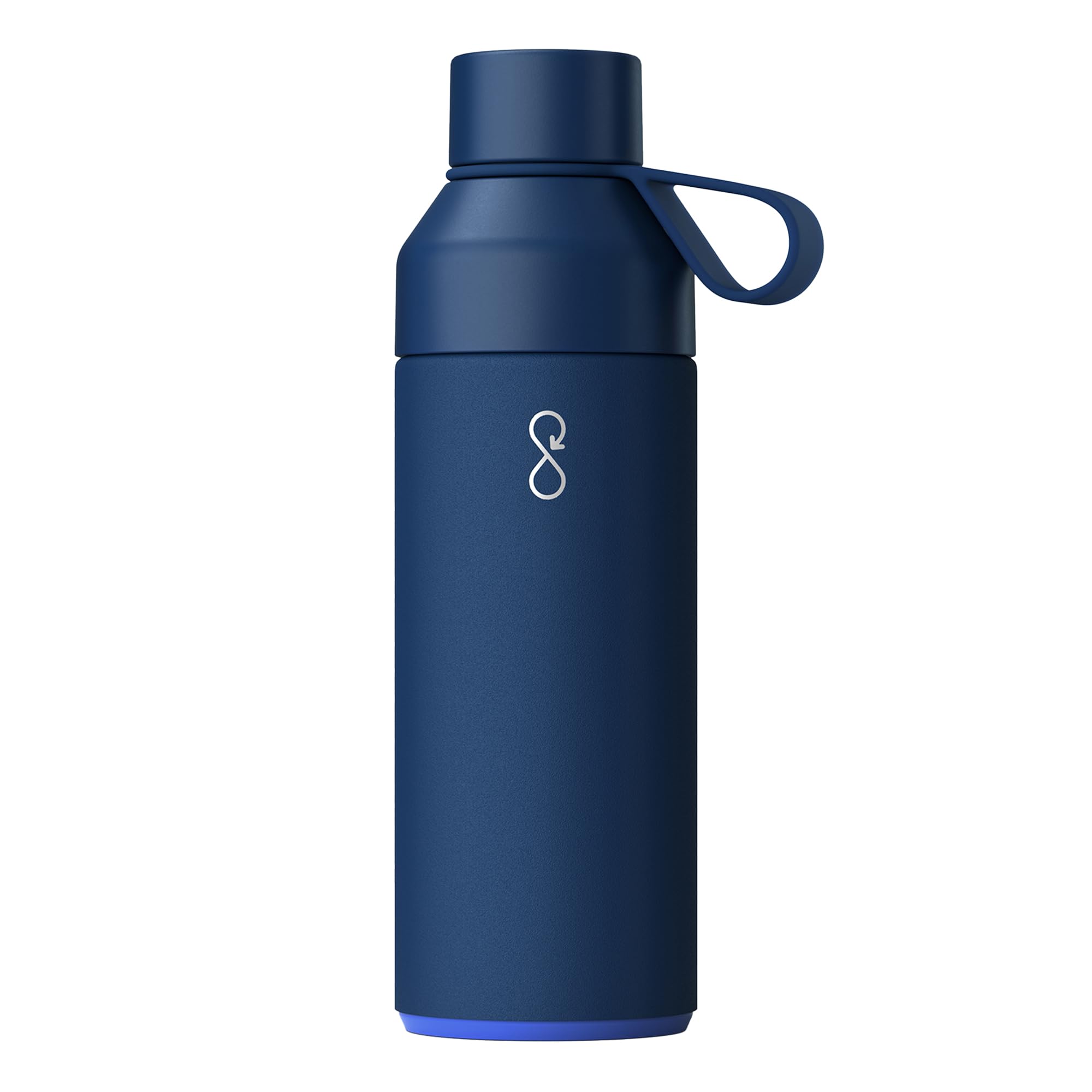 Ocean Bottle Original 500ml | Stainless Steel Water Bottle | Reusable & Sustainable | Keeps Drinks Cold & Hot | Eco Friendly Gift (Ocean Blue)