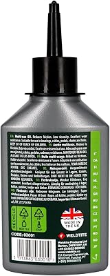 Weldtite TF2 All Purpose Cycle Oil 125 ml Pack of 2 Water Resistant view 2
