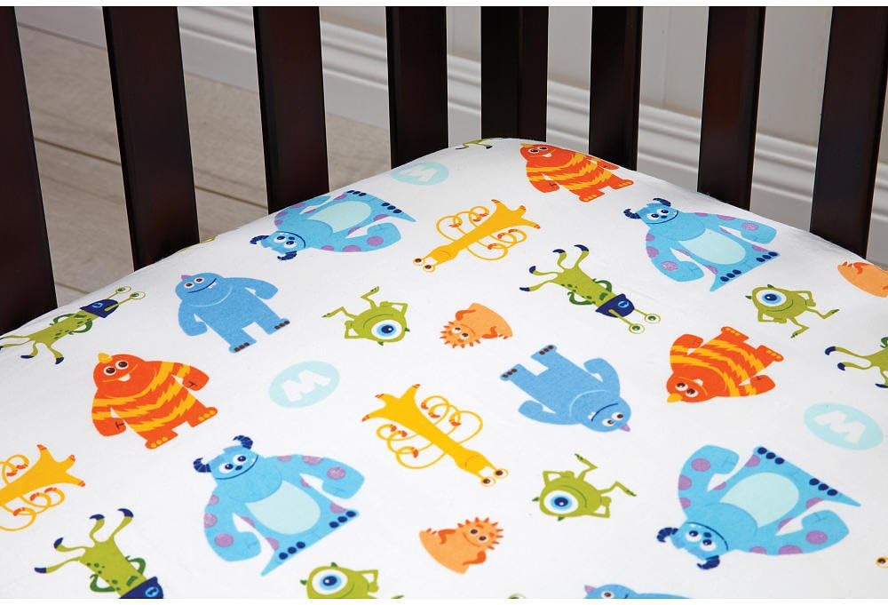 monsters inc crib sheets