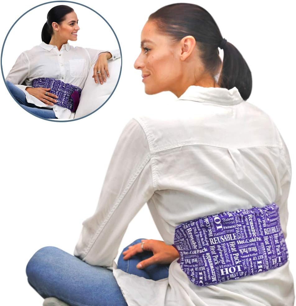 Heat Therapy Pack Everywhere Wrap Microwaveable Heating Pad for