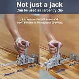 Eidoct 2 Pack Metal Labor Saving Arm Jack 880LB Cabinet Door Window Lifter view 5