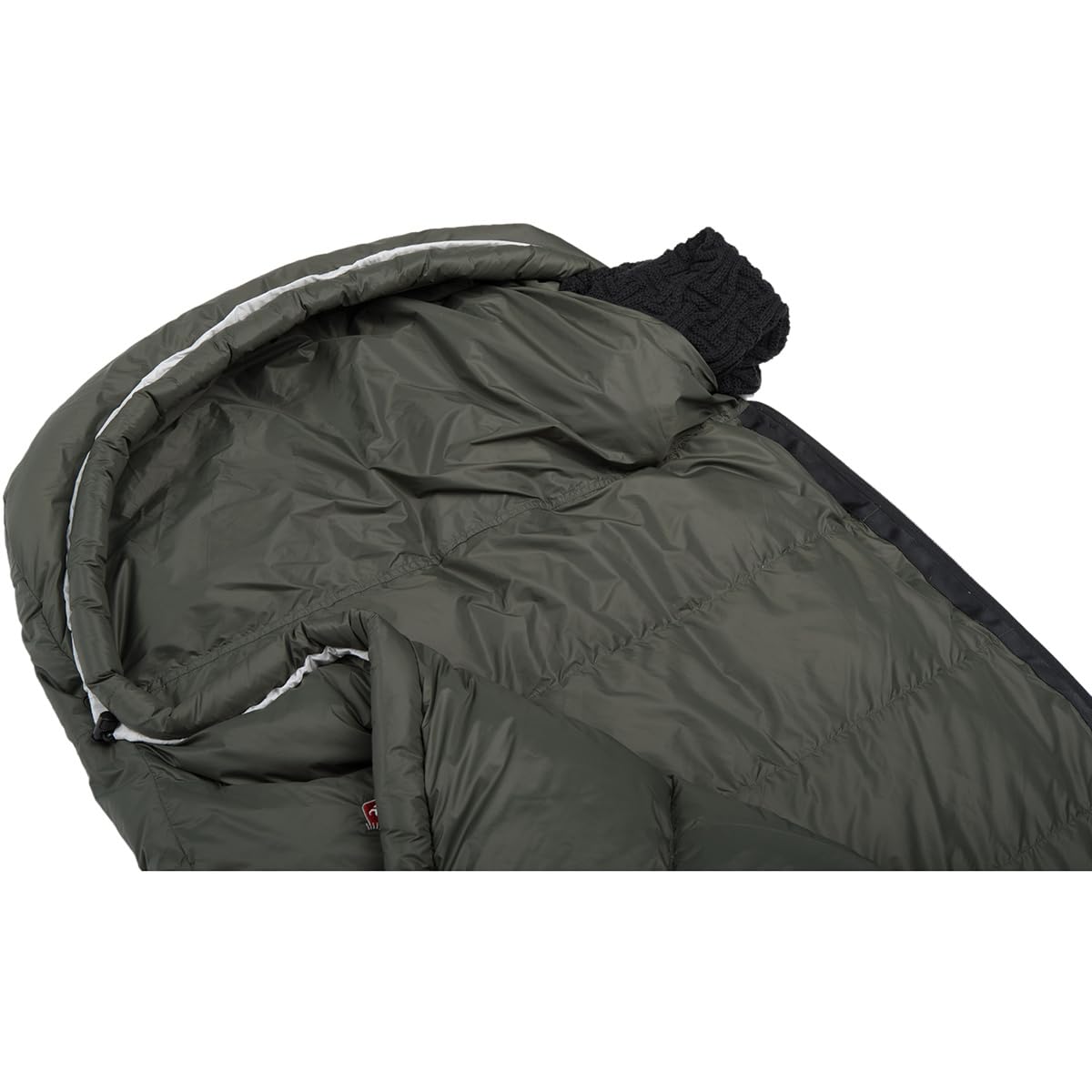 Grüezi-Bag Biopod DownWool Summer Comfort, bis 193 cm Körpergröße, deep Forest 2