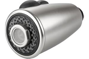 Dura Faucet DF-RK821-SN RV Pull-Down Kitchen Faucet Sprayer Head Replacement for Models DF-PK350 and DF-PK160 (Brushed Satin Nickel)