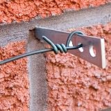 KINGLAKE 12 Pcs Hammer In Vine Eyes 80mm 3 Holes Hardened Iron Garden Plant view 5