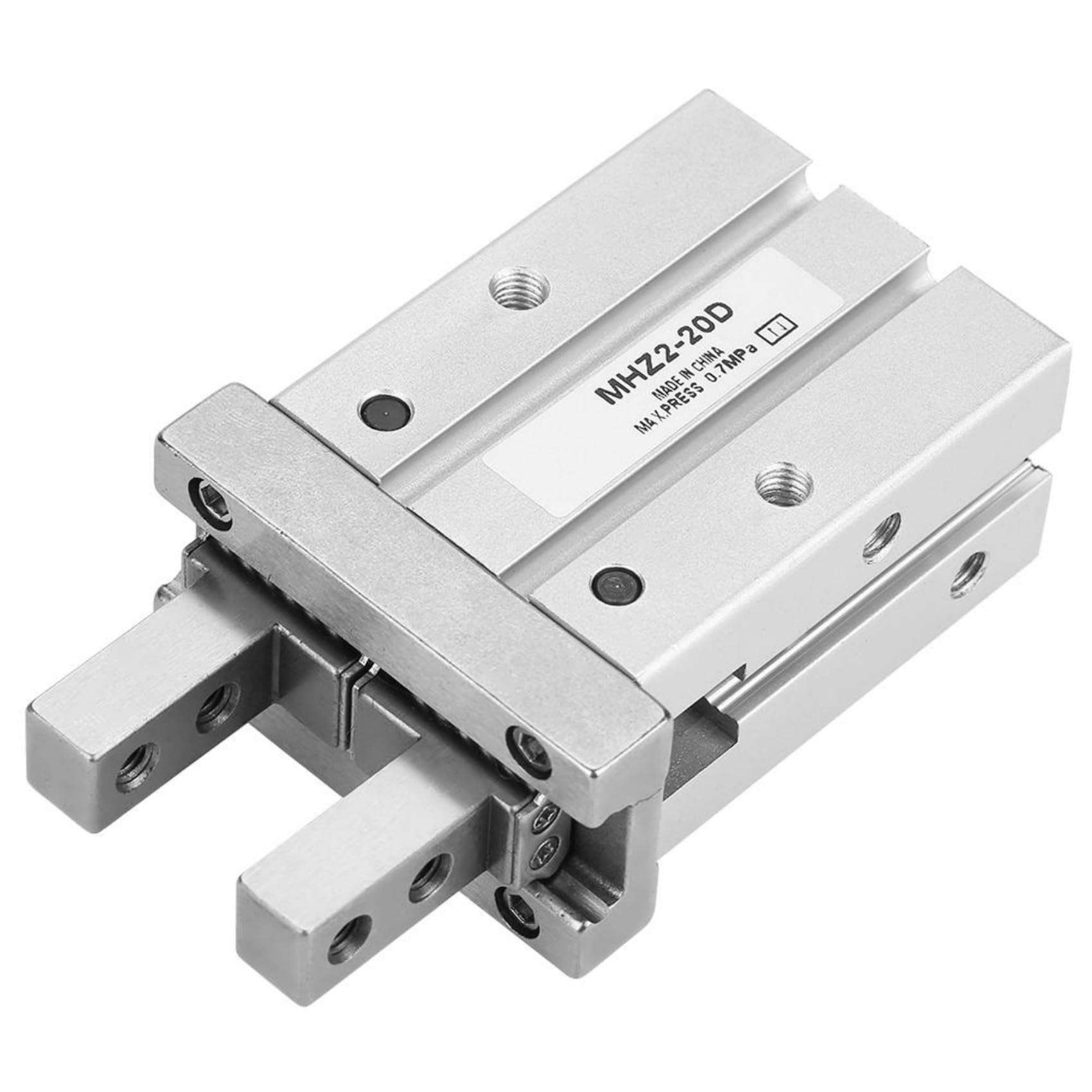 BiuZi Pneumatic Cylinder 20mm Bore Parallel Style Air Gripper Pneumatic Cylinder 20mm Bore Air Gripper Pneumatic Cylinder
