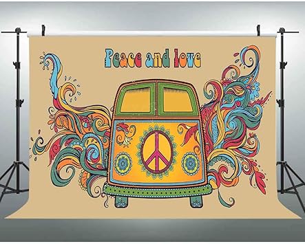 70s hippie van