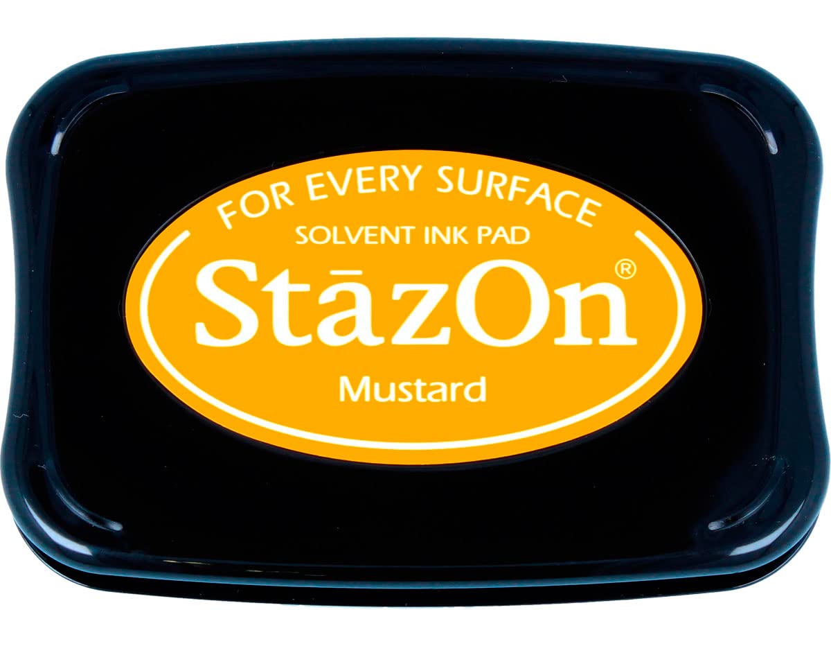 Tsukineko StazOn Stamp Pad, Yellow — image 1