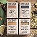 Beer Soap Gift Set, Four Bars. Vegan Palm-Free Soap. 100% All-Natural Handmade.