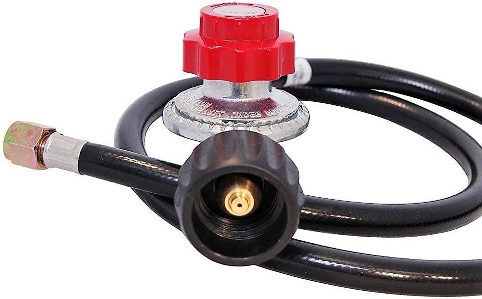 XT Adjustable Propane Gas Regulator BBQ Grill Burner Wok