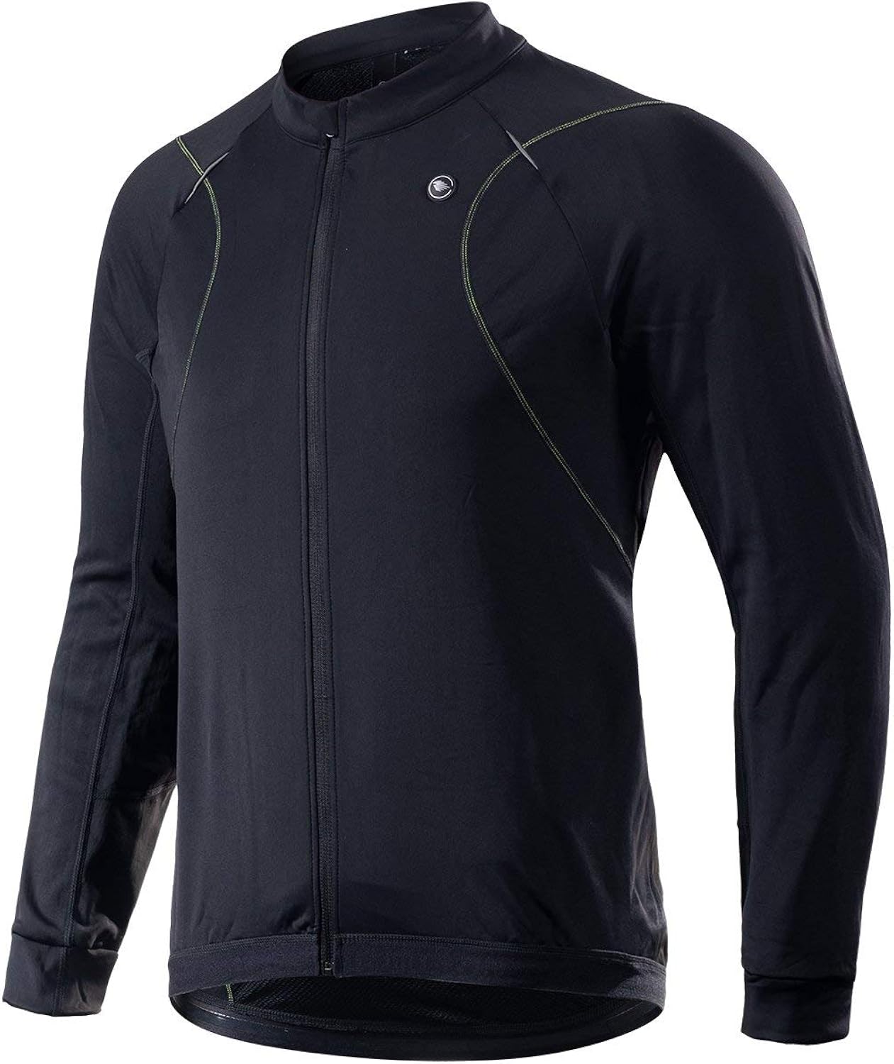 RION Men's Thermal Cycling Jacket, Bike Winter Jacket, Fleece Warm Up, Rear Pockets, Reflective: Clothing