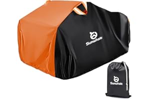 Sunwhale ATV Cover Waterproof Heavy Duty - 4 Wheeler Cover Universal Quad Rain Cover All Season Weather Outdoor UV Protection fit for Polaris Sportsman Yamaha Honda Kawasaki Quad Bike-XXXLarge