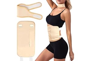 NBDIB 2 Pack Castor Oil Pack Wrap Mothers Day Gifts Waist and Neck Castor Oil Packs for Liver Detox Reusable Castor Oil Pack Kit with Adjustable Strap for Thyroid, Khaki (Oil Not Included)